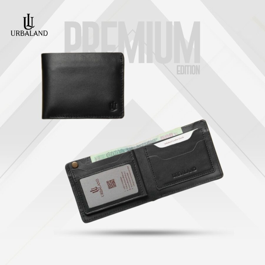 Zake Bifold Wallet - Black