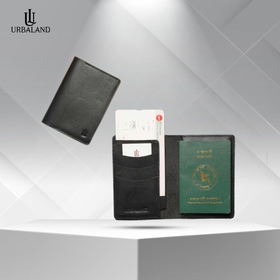 Paige Passport Holder Black