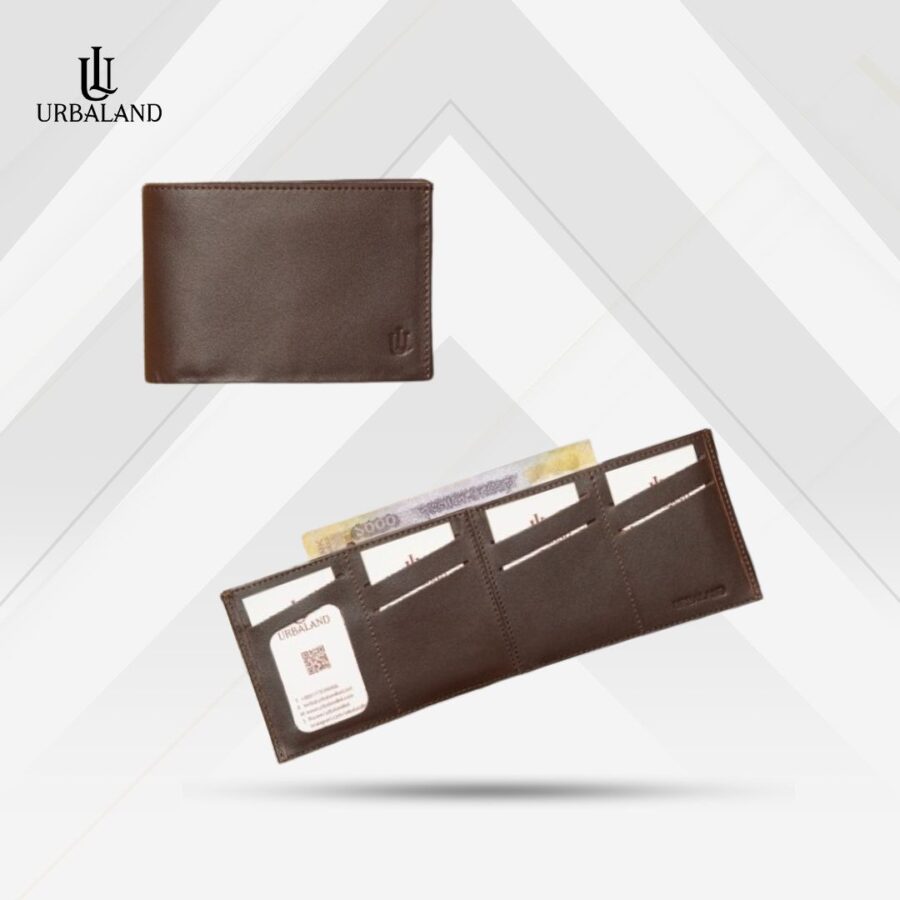 Byron Hybrid Card Wallet Chocolate