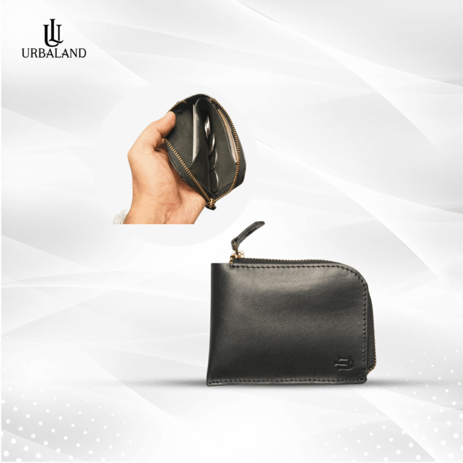 Riley Coin Wallet Original Leather Black