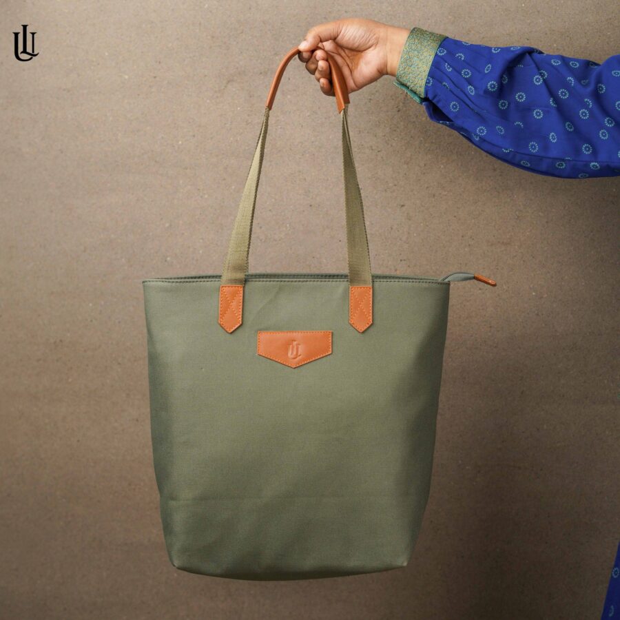 Luna Tote Bag - Olive Green
