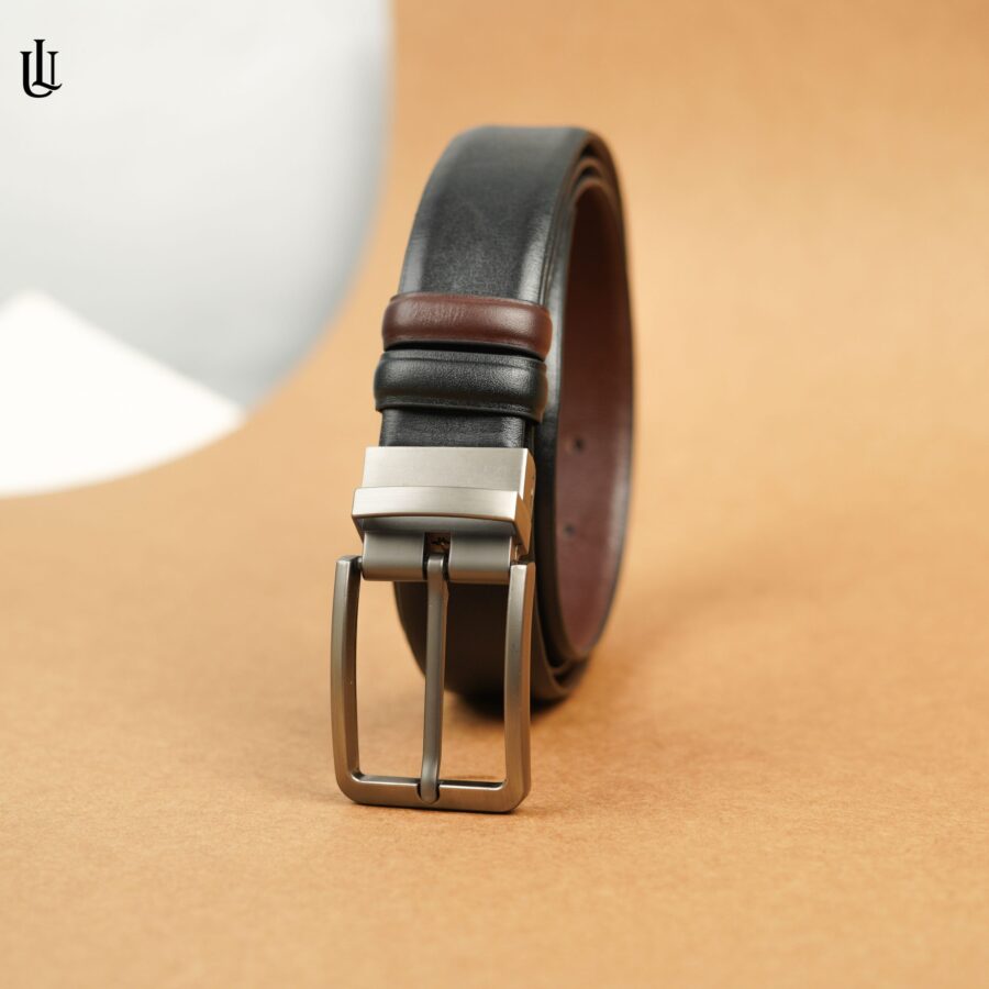 Axel Plain Belt - Dual Tone Moving Brockless