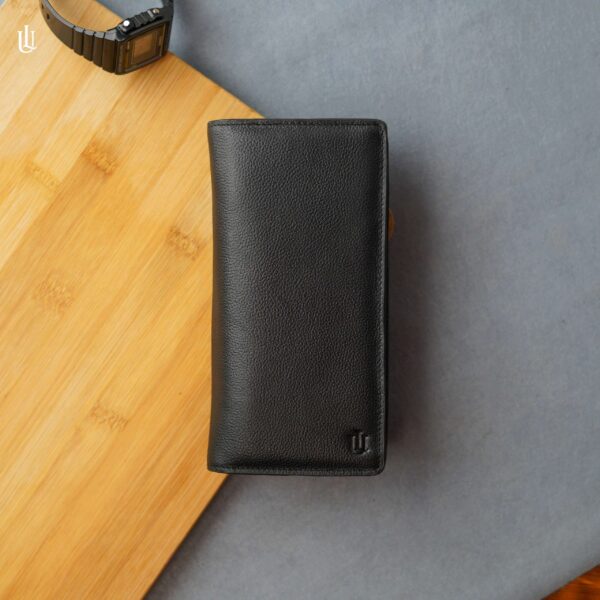 Wane Long Wallet - Black